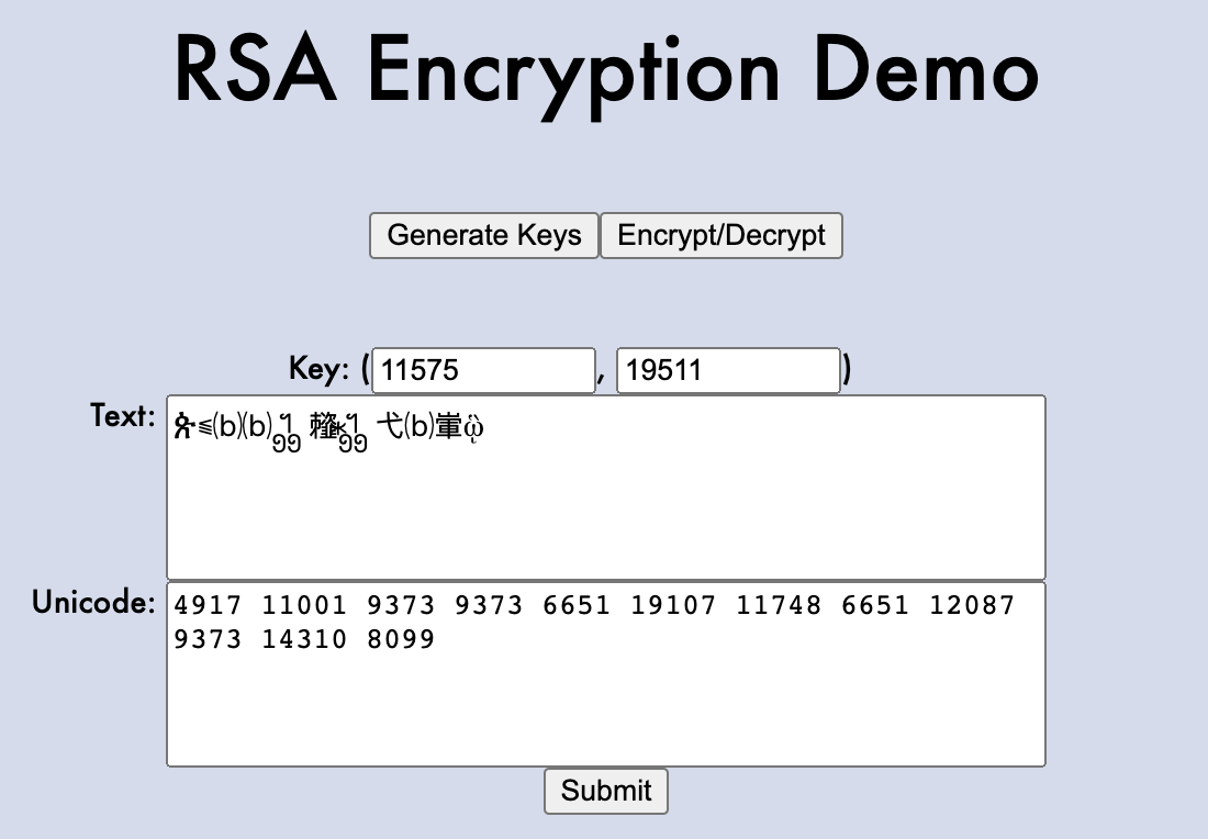 Image of RSA Demo